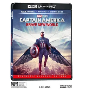 Captain America: Brave New World (4K Ultra HD+Blu-ray+Digital, 2025) New Release - Picture 1 of 1