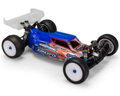 JConcepts RC10 B6.4/B6.4D "S15" Buggy Body w/Carpet Wing (Clear) [JCO0600] - Image 1 of 4