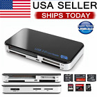 USB 3.0 Memory Card Reader Adapter 5Gbps Hub for CF/TF/SD/Micro SD/XD/M2/MS Card