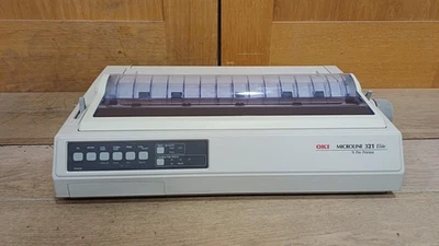 OKI MICROLINE 321 ELITE DOT MATRIX 3 PIN PRINTER -  £100 + VAT - Image 1 of 3