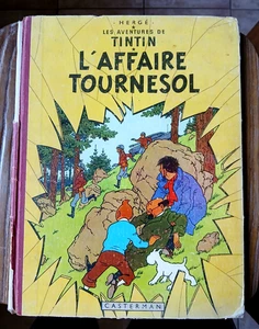 Tim und Struppi - Die SONNENBLUMENAFFÄRE B19 von 1956 Casterman Hergé - Bild 1 von 7