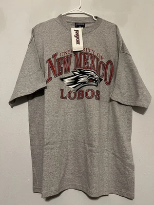 Camiseta Lobos Nuevo México Nuevo Con Etiquetas Y2K Jansport Talla XL Foto 1 de 4