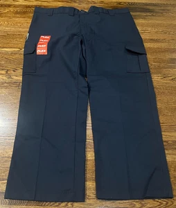 Pantalone Dickies uomo 48x30 blu regular fit gamba dritta cargo da lavoro nuovo con etichetta - Foto 1 di 6