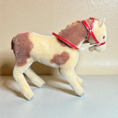 复古 Steiff Mohair Horse 9 - 阅读说明 — 第 1/4 张图片