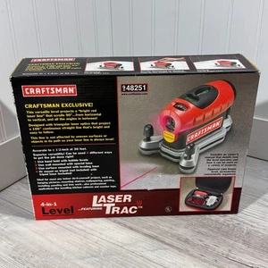 Nivel láser Craftsman 4 en 1 con estuche con cremallera láser Trac - 948251 - Imagen 1 de 5
