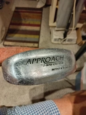 KNIGHT Approach 2-way Chipper, HEAD ONLY, .370 Hosel, RH/LH. - Image 1 of 4