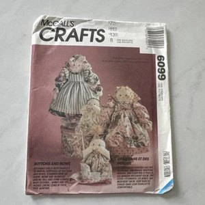 McCall’s Crafts 6099 | Vintage 1992 | Country Dolls & Babies UNCUT - Picture 1 of 8