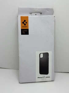 custodia spigen thin fit compatibile con iphone 14 plus cover rigida nera - Foto 1 di 4