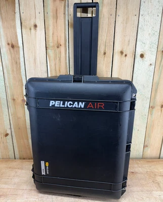 Pelican Air 1637 Hard Case Protector Rolling Black Good Condition AB Free Ship - Image 1 of 4