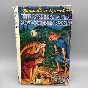 Nancy Drew The Mystery at the Moss Covered Mansion by Carolyn Keene, HC/DJ - Picture 1 of 24