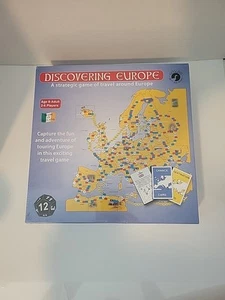 Discovering Europe A Strategic Game Of Travel Around Europe Gosling Games SEALED - Picture 1 of 9