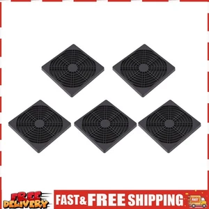 5pcs 90mm PC Computer Case Fan Dust Filter Screen Plastic Dustproof Grills ~ - Afbeelding 1 van 9
