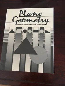 Abeka Plane Geometry Video Student Practice Exercises A Beka Homeschool - Picture 1 of 1