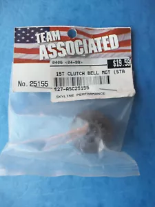 VINTAGE TEAM ASSOCIATED 25155 CLUTCH BELL 15T 15 TOOTH ASC25155 NIP - Picture 1 of 1