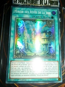 YU-GI-OH! SR MIROIR DES RÊVES DE LA JOIE RIRA-FR089 NEUF EDITION 1 - Imagen 1 de 1