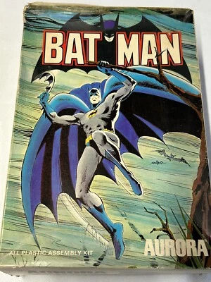 Rare Batman Model Kit Aurora Comic Scenes No 187 Vintage - Image 1 of 4