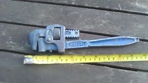 vintage Britool 10” Stilson Type Pipe Wrench