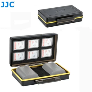 2 Camera Battery+6 SD Cards Case Box fr Canon R 7D 6D II 5D IV III 80D 70D 60D - Picture 1 of 11