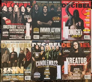 DECIBEL 2022 Music Magazine 10 Issues Heavy Death Metal Rock # 208 ~ 218 - Picture 1 of 4