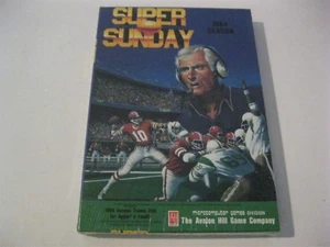 Super Sunday sealed Apple II game 1984 Season Disk Avalon Hill - Picture 1 of 1
