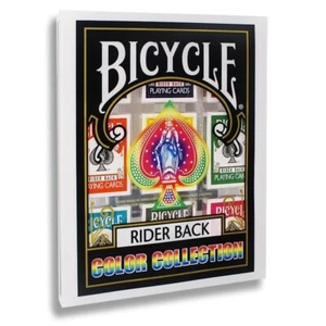 Bicycle Color Collection 9 Colors Rider Back Playing Cards Deck Poker Size Dif20 - Picture 1 of 5
