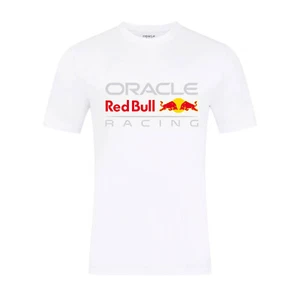 2025 Red Bull Racing F1 Mens Front Logo t-shirt white br / talla XL - Picture 1 of 4
