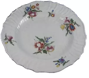Antique 18thC Doccia Porcelain Floral Plate Porzellan Teller Ginori 1770 Italy - Picture 1 of 7
