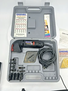 Levigatrice a contorno Dremel 6000 velocità 4000-8500 min lavorazione legno COMPLETA 120V con scatola - Foto 1 di 12