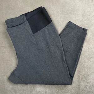 Lane Brayant Sport Comfort Grey Capri Stretch Casual Pants Women's Size 28 - Picture 1 of 7