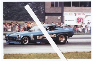 1970s NHRA Drag Racing-Stone-Woods-Cooke 1973 Vega Funny Car-YORK US30 Dragway - Picture 1 of 1