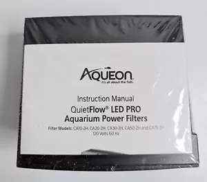 Aqueon QUIET FLOW CA10 CA20 CA30 CA50 CA75 AQUARIUM POWER FILTER - Picture 1 of 5