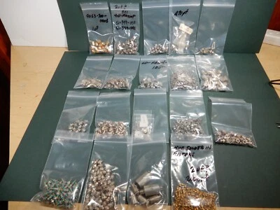 Gran Lote De Filtros De Colección RFI EMI Alimentación Cientos 19 Bolsas ¡Todo Lleno! Foto 1 de 4