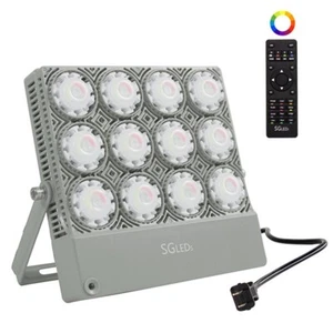 RGB Flood Light 70W Mutilcolor Outdoor Yard Party Decoration LED Lamp Spotlight - Picture 1 of 22