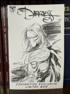 Darkness vol. 1 (2002) #25 Convention Exclusive B&W Sketch LE 500 w/coa ๐๐ - Picture 1 of 2