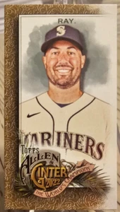 2022 Topps Allen & Ginter Gold Border Mini Robbie Ray #193 Seattle Mariners - Picture 1 of 2