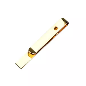 1 pc Fashion Style Tie Clip Men Metal Silver Gold Simple Bar Clasp Necktie Cl + - Picture 1 of 30