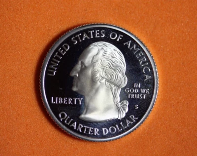 2002 S Indiana State Quarter #P11608 - Image 1 of 2