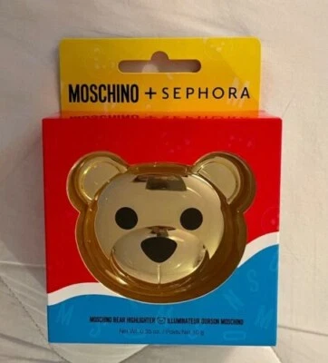 MOSCHINO x Sephora медведь хайлайтер румяна дуэт компактный - Изображение 1 из 4