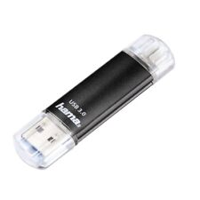 Hama Laeta Twin OTG USB 3.0 Flash Drive black 16 GB