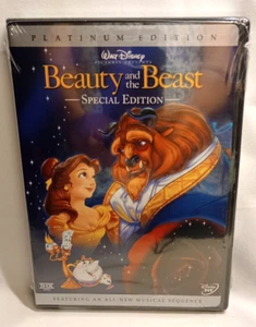 Beauty and the Beast Platinum Special Edition 2-Disc DVD Disney New - Picture 1 of 6