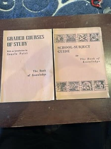 THE CHILDREN'S INSTITUTE GRADED COURSES STUDY - ANGELO PATRI VINTAGE BOOK 1951 - Picture 1 of 24