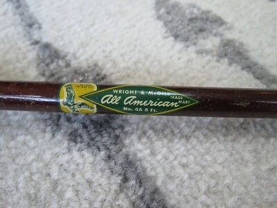 Vintage Wright & Mcgill All American fly fishing rod (lot#16045) - Image 1 of 4