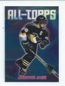 Jaromir Jagr 1999-00 Topps Chrome All-Topps Insert Card