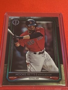 2020 Tribute Mookie Betts #30 Green Parallel 53/99
