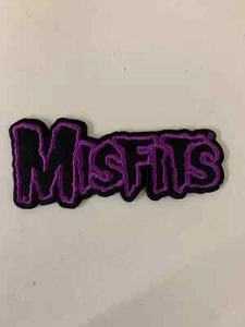 MISFITS CLASSIC LOGO WOVEN SEW OR IRON ON  PATCH OFFICIALLY LICENSED ITEM - Picture 1 of 8
