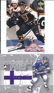 Jari Kurri 2007-08 In The Game O Canada 1992-93 Upper Deck All-Star Game 2-Cards