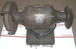 1940's Rare THE UNITED STATES ELECTRICAL TOOL COMPANY 8" BENCH GRINDER MUST READ - Picture 1 of 8