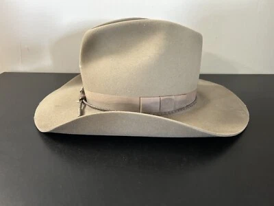 Sombrero de Caballo Charlie 1 Beige Personalizado Triple XXX Mezcla de Piel 7 Lana en Caja Foto 1 de 4