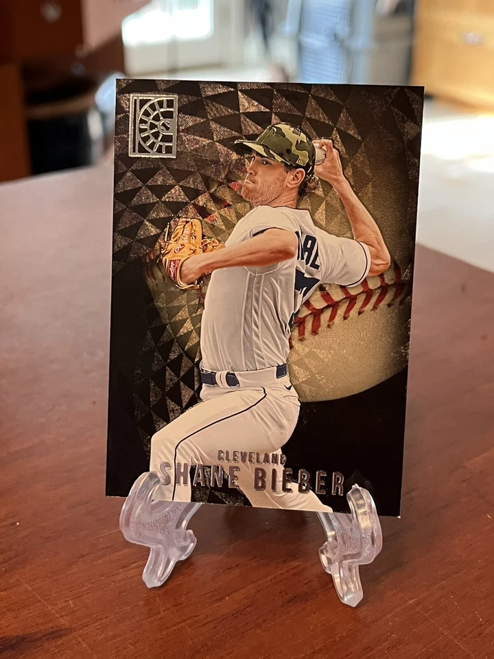 2022 Panini Capstone Luxury Suite Base #170 Shane Bieber Guardians - Image 1 of 1