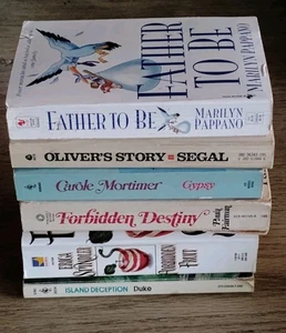 Vintage Romance Book Lot – Harlequin, Spindler, Pappano, Segal (6 Books) - Picture 1 of 8